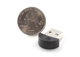 Bluetooth USB Mini Module - next to USA Quarter